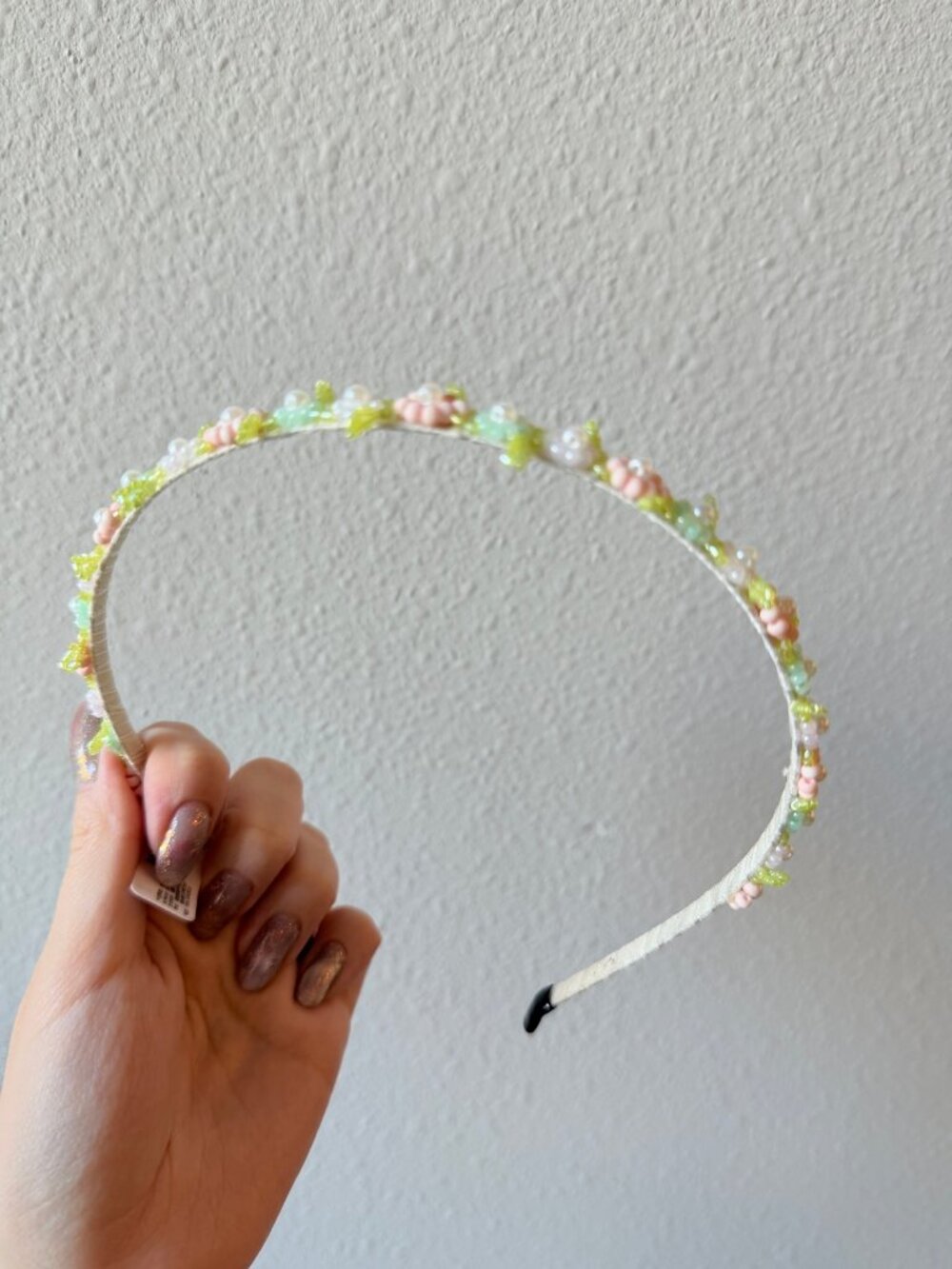 Floral Beaded Headband